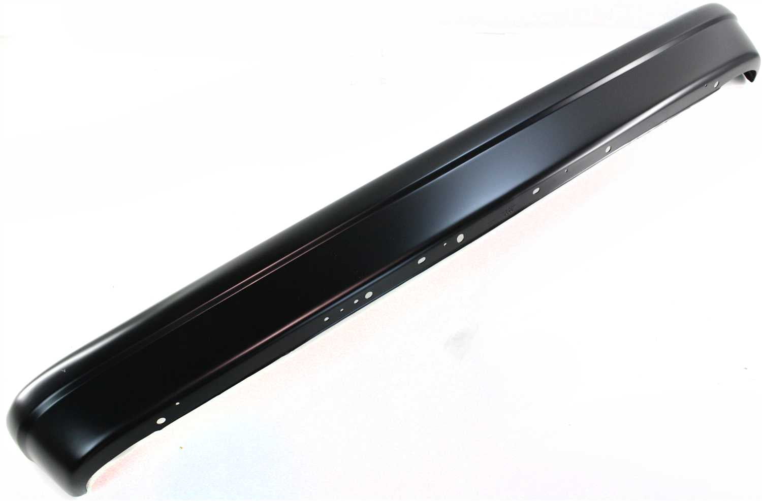Replacement 7529 Bumper Compatible with 1992-1993 Ford E-150 Econoline Club Wagon Rear Standard Passenger Van Painted Black