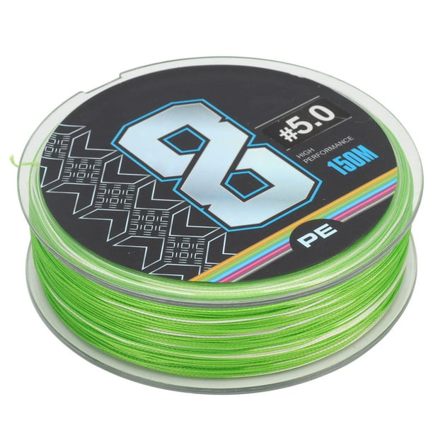Fishing Line, Fade Resistant 150m 8 Braided Anti Winding Fishing Wire For  River Fishing 1.0#,1.2#,5.0# 