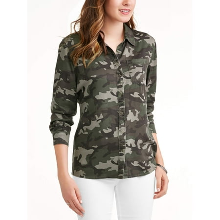 - Women's Boyfriend Woven Shirt
