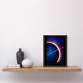 thumbnail image 2 of NASA Artemis Moon Mission Visionary Lunar Space Travel Destination Poster Artwork Framed Wall Art Print A4, 2 of 4