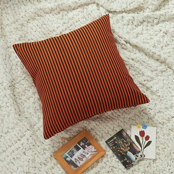 Orange pillow best sale cases walmart