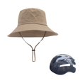 thumbnail image 3 of Sombrero de Pescador Sunnimix Transpirable con Correa para Viajes Verano Caqui, 3 of 8