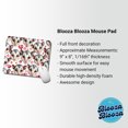 thumbnail image 2 of Cute Possum Faces Hearts Watercolor Low Profile Mouse Pad Mat, 2 of 7