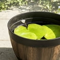 thumbnail image 4 of Clearance!!Plant Pot Large Capacity Creative Shape Plastic Imitation Wine Barrel Shape Planter Flower Container For Home, 4 of 6