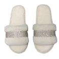 thumbnail image 1 of Ficarrico Zapatillas de felpa para mujer 2023 nuevo hogar zapatillas cálidas de una palabra de fondo plano Zapatillas de algodón de moda, 1 of 6