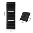 thumbnail image 2 of Individual para cristal ETFE al aire libre plegable paquete panel solar portátil USB teléfono de carga, 2 of 9