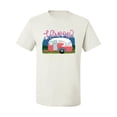 thumbnail image 3 of Happy Glamper | Fancy Camping Camper Van Caravan | Nature Lover Men's T-Shirt, White, 2XL, 3 of 5