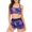 Purple@GC@, variant on CONZONE Womens Bikini Sets With Shorts 2 Peice Swimsuits for Women High Waisted Graphic Lightweight Summer Beach Bathing Suits