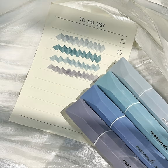 CCOCC Bible Highlighters Gradient Color Highlighter Pen Non-bleeding Bible Highlighter Eye Protection Marker Pen Dry Markers 50ml