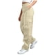 thumbnail image 1 of Pantalones Cargo Mujer Pierna Ancha Elástico Talle Alto Ligero Pantalones De Senderismo Casual Holgado Moda Ropa De Calle Y2k Trajes, 1 of 7