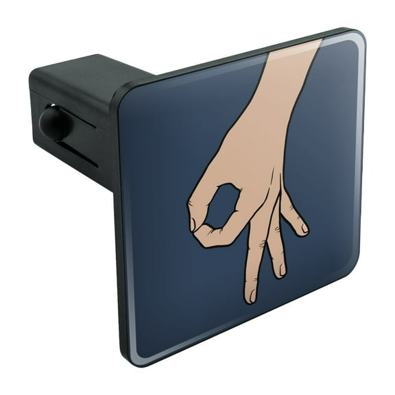 The Circle Game Tow Trailer Hitch Cover Plug Insert 1 1/4 inch (1.25")