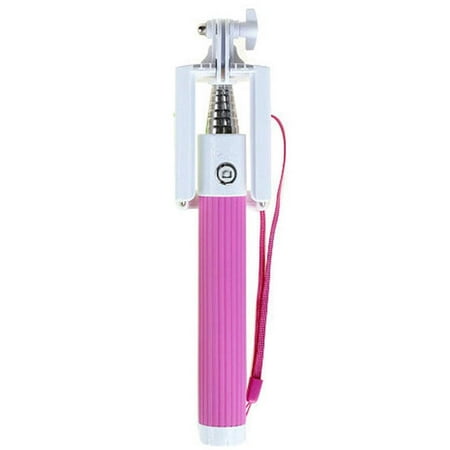 Image of Pink Bluetooth Extendable Handheld Selfie Self Portrait Stick Monopod For Samsung galaxy Note 1 Note 2 Note 3 Note 4