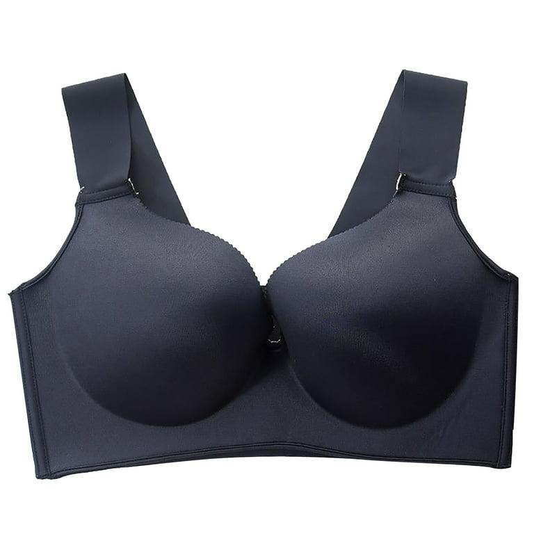 Buy Floatley Cozy Bra Comfort Wirefree Full Coverage Seamless Bra with  Embedded Pad for Women Size S Black at