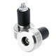 thumbnail image 3 of Manillar de Motocicleta Ticfox Grip Final Aluminio Plata, 3 of 10