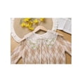 thumbnail image 5 of INSPIRE CHIC Detachable False Collar, Embroidery Mini Cape Neck Ruff Dickey Fake Collar for Blouse White-10, 5 of 5
