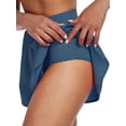 thumbnail image 5 of Cadmus Womens Athletic Running Shorts Lightweight High Split Comfy Liner for Gym Workout Track,1 Pack,Navy Blue,M, 5 of 8
