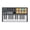 Black, variant on 25-Key USB MIDI Keyboard Controller with 8 Backlit Drum Pads & 8 Assignable Knobs for Music Production, Compatible with Mac/PC/iOS DAW Software