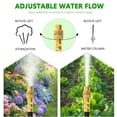 thumbnail image 4 of 50 FT Drip Irrigation Kit with Adjustable Nozzles and Quick Connect, Automatic Garden Drip Irrigation System for Raised Bed Garden, Greenhouse, Containers, Potted Plants, 4 of 10