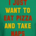 thumbnail image 3 of CafePress - Eat Pizza And Take Naps Dark T Shirt - Men's Classic Graphic Cotton T-Shirt, 3 of 4