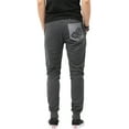 thumbnail image 3 of Mens Jogger Pants with Pattern Fleece Comfort Active Sweatpants, 3 of 6