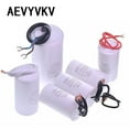 thumbnail image 3 of CBB60 Motor Run Capacitor 450V 3UF 4UF 5UF 6UF 8UF 10UF 12UF 14UF 16UF 18UF 20UF 25UF 100UF Start Water Pump Washer Air Pump, 3 of 6