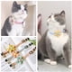 thumbnail image 2 of Collar para mascotas Hyuna flor gato perro campana collar-Amarillo-L BANYUO Electrónica, 2 of 3
