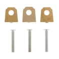 thumbnail image 2 of 3 juegos de tapicería de latón, muebles, de puerta, accesorios de hardware, artesanía en oro perfecl Herrajes para cerraduras de puertas de madera, 2 of 8