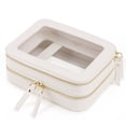 thumbnail image 1 of Bolsa de maquillaje Prite, bolsa de cosméticos de viaje impermeable de doble capa, 1 of 7