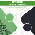 thumbnail image 2 of Yoga Mat - Premium 6mm Print Reversible Extra Thick and Large Non Slip Exercise & Fitness Mat for All Types of Yoga, Pilates & Floor Workouts (72" x 24" x 6mm Thick) Tranquil Tusk, 2 of 8