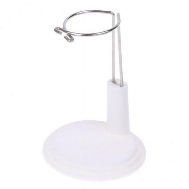 lionlar 2x Réglable Poupée Stand Présentoir pour Poupées Figure - Autres, 20CM Blanc