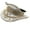 Silver, variant on Jeweled Captain Hat Crystal Party Hat Sailors Hat for Wedding Party Hat Versatile for Club Stage