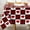 Red, variant on Valentines Day Tablecloth Round 60 Inch 14th February Romantic Pink Buffalo Plaid Decorative Table Cloth with Waterproof Polyester for Holiday Kitchen Dining Room Outdoor Patio Party