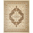 thumbnail image 3 of Safavieh Florenteen 2' X 8' Power Loomed Rug in Ivory and Brown, 3 of 3