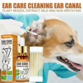 thumbnail image 4 of Limpiadores de oídos para perros y gatos Gotas para los oídos de mascotas Control de infecciones Medicamentos para los ácaros del oído Orejas, 4 of 8
