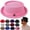 #D, variant on Men's Breathable Mesh Pork Pie Hat – Lightweight, Foldable Straw Fedora Sun Hat; Packable Mesh Bowler-Style Travel Cap – Great Father's Day Gift