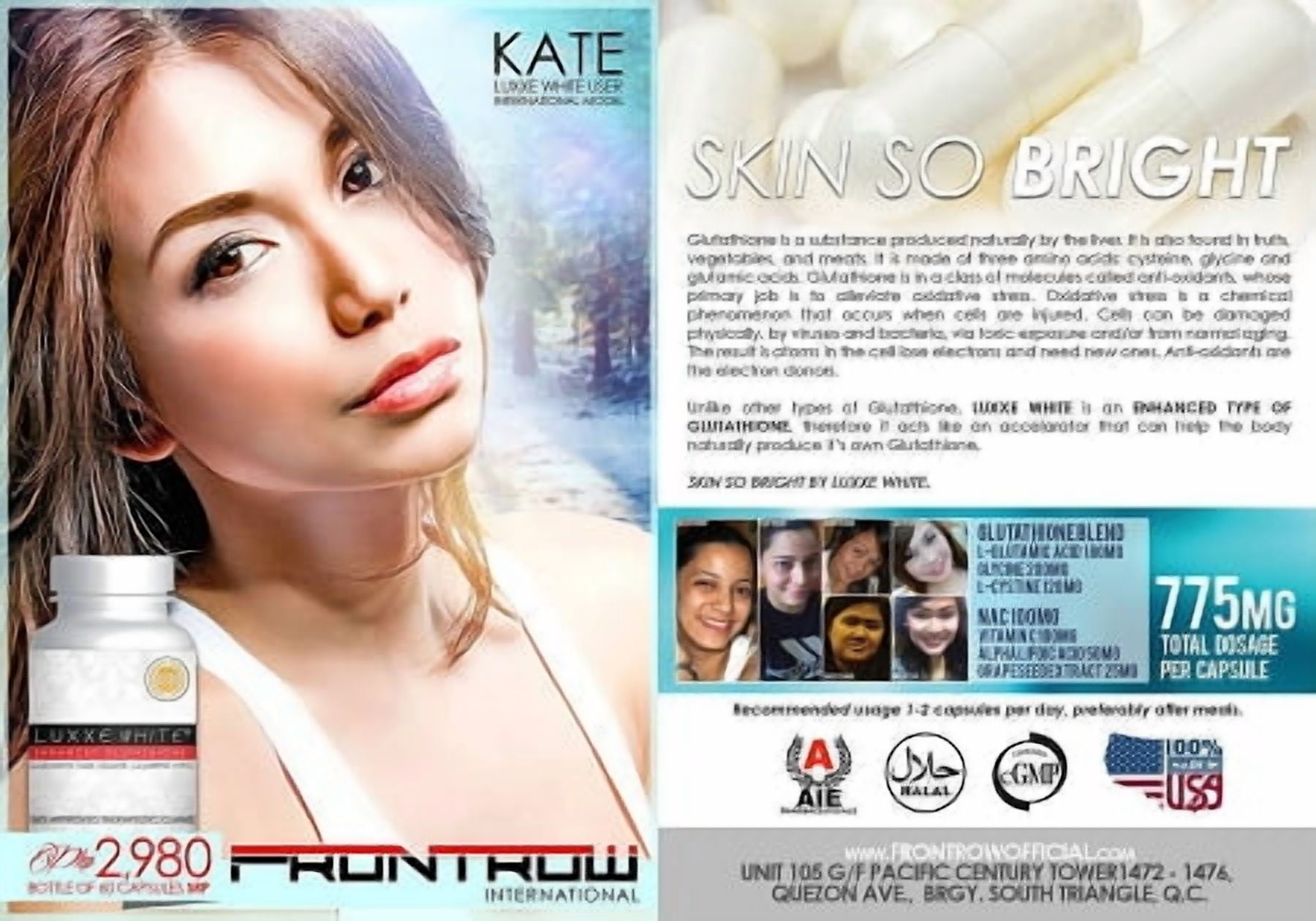 Luxxe White Enhanced Glutathione - 60 Capsules Liberia | Ubuy