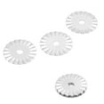thumbnail image 4 of Rotary Cutter Wave Blade,10pcs 45mm Rotary Cutter Rotary Cutter Pinking Blade Rotary Blade Compact and Lightweight, 4 of 7