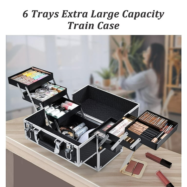 Extra large makeup train case new arrivals
