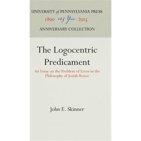 Pre-Owned Anniversary Collection: The Logocentric Predicament (Hardcover)