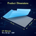 thumbnail image 2 of Gelid Solutions GP-Ultimate - Thermal Pad 90x50x1.5mm (2pcs). Excellent Heat Conduction, Ideal Gap Filler. Easy Installation Thermal Conductivity 15W, 2 of 7