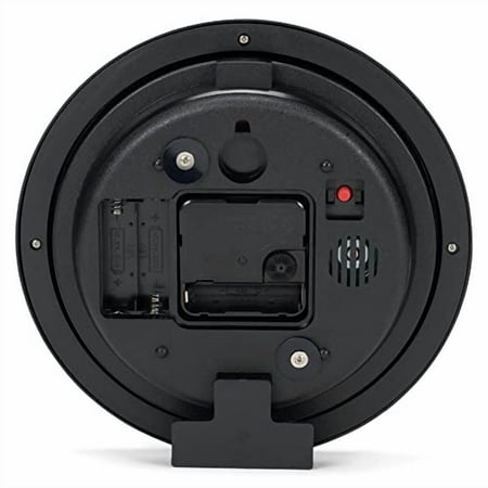 Mark Feldstein & Associates I Can Do All Things Inspirational Natural Brown 8 inch Three Hymn Sound Clock