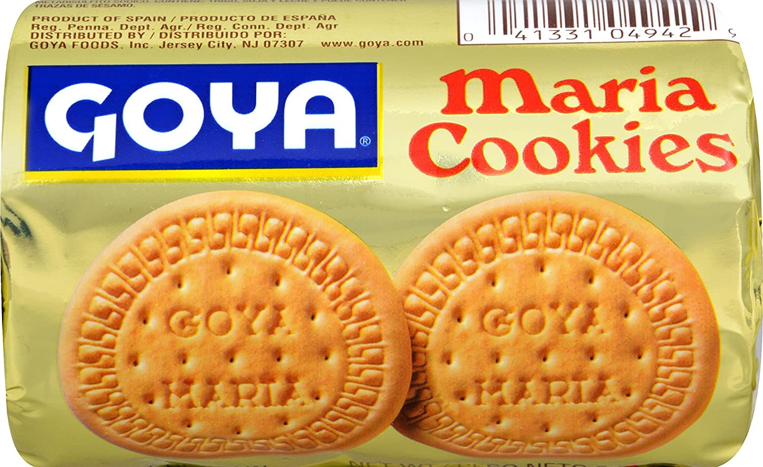 Goya Foods Maria Cookies, 3.5 Ounce (Pack of 32)