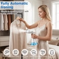 thumbnail image 3 of Garment Steamer for Clothes, 1500W Handheld Steamer with 300ml Tank, Fast 20s Heat Up Portable Steamer for Travel & Home, White, 3 of 8