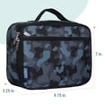 thumbnail image 2 of Wildkin Kids Square Insulated Lunch Box for Boys and Girls (Black Camo), 2 of 7