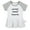 Gray Raglan Dresses, variant on iDzn Current Family Favorite Funny Dresses For Baby, Newborn Babies Skirts, Infant Princess Dress, 0-24M Kids Graphic Clothes (Pink Raglan Dresses, 0-6 Months)