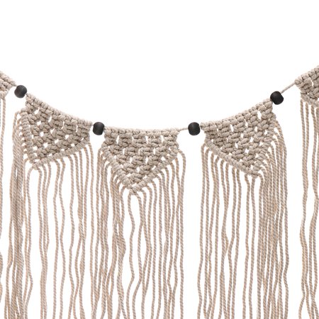 Bohemian Macrame Woven Tapestry Wall Hanging Fringe Garland Banner