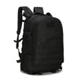 thumbnail image 1 of (Negro) Mochila de senderismo, impermeable y resistente al desgaste, ligera, plegable, para viajes al aire libre y acampada, 1 of 5