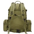 thumbnail image 4 of 50l/ 4 in 1 outdoor built-up camping backpack molle rucksacks for hiking hunting trekking bag, 4 of 6