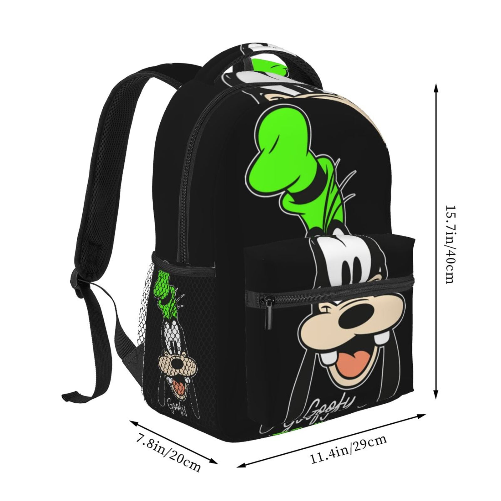 Goofy (2) Cartoon Fashion Backpack Laptop Student Travel Backpacks Schoolbag Bookbag Bags For Men Women