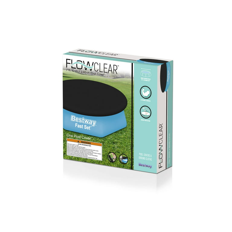 Bestway Flowclear Fast Set 8 Pool Cover for Outdoor Use